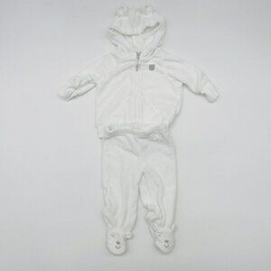 Carters Gender-Neutral Baby 3 Months 2 Piece Terry Pants Set Bear‎ Print 1804